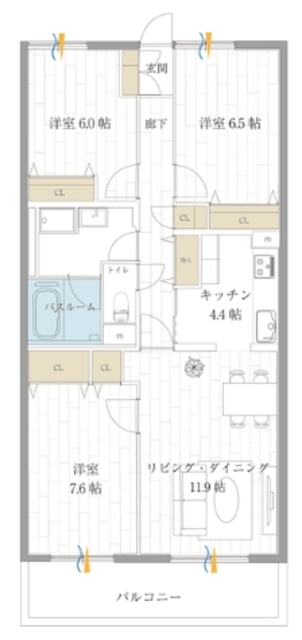 PLENDY蕨の間取り