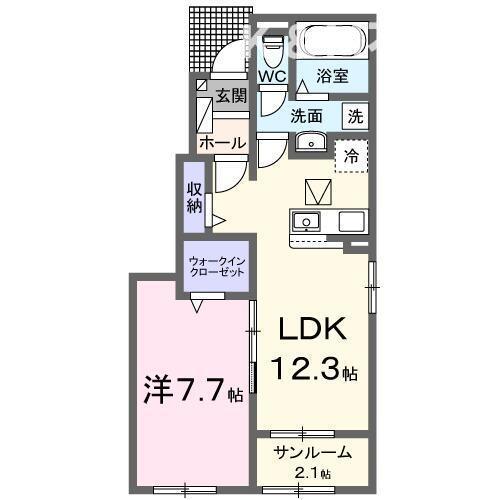 パルムIIの間取り