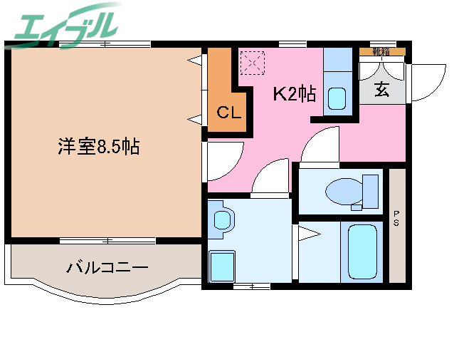 ロイヤルガーデンの間取り