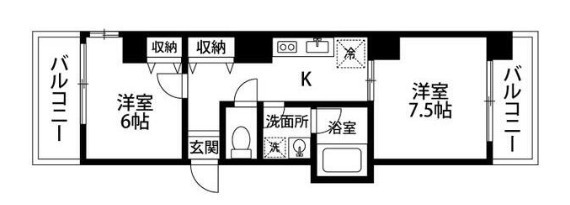 コンフォート・イシイの間取り