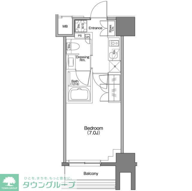 ザ・パークハビオ横浜白楽の間取り