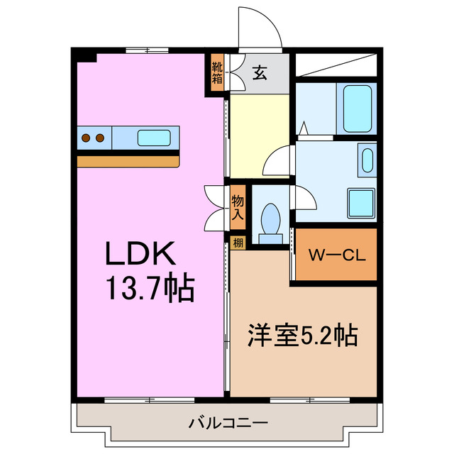 Ｊ.Ｓ香久山の間取り