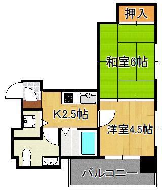 パール・デュー木町の間取り