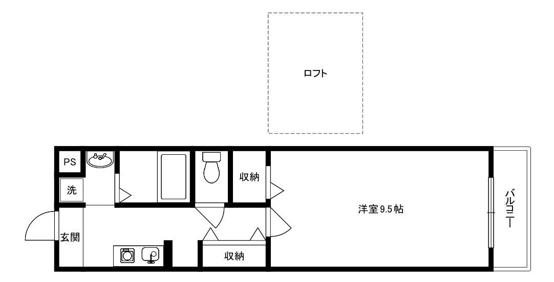 エスポワールの間取り