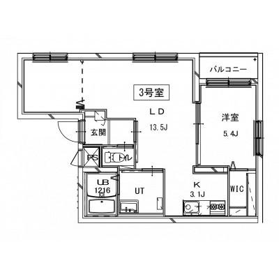 パレスK日乃出街の間取り