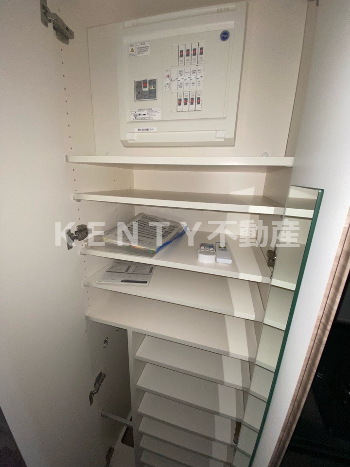 収納　収納があります