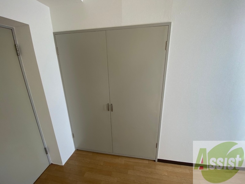 収納　洋室にあった収納。荷物がたくさんあっても大丈夫。