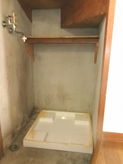 その他設備　洗濯機置き