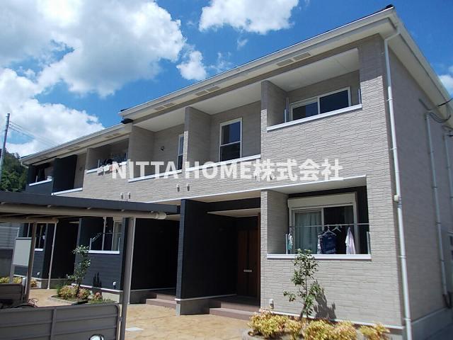 建物外観　電子キーの物件です◆