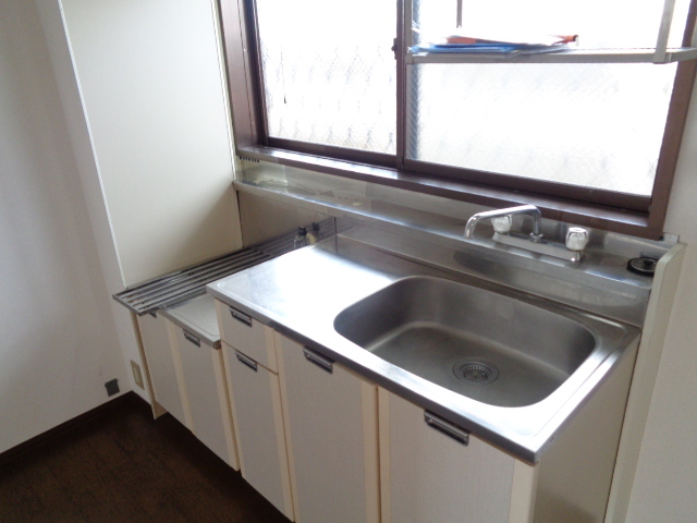 キッチン　2口コンロ設置可