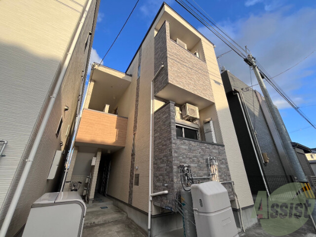 建物外観　仙台市宮城野区栄２丁目「アンソレイエ中野栄」