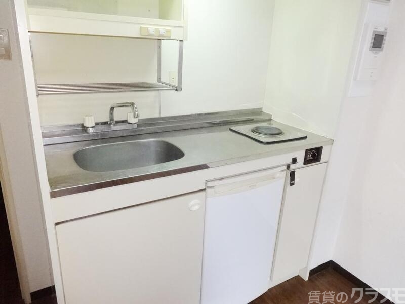 キッチン　単身者にはジュウブン♪