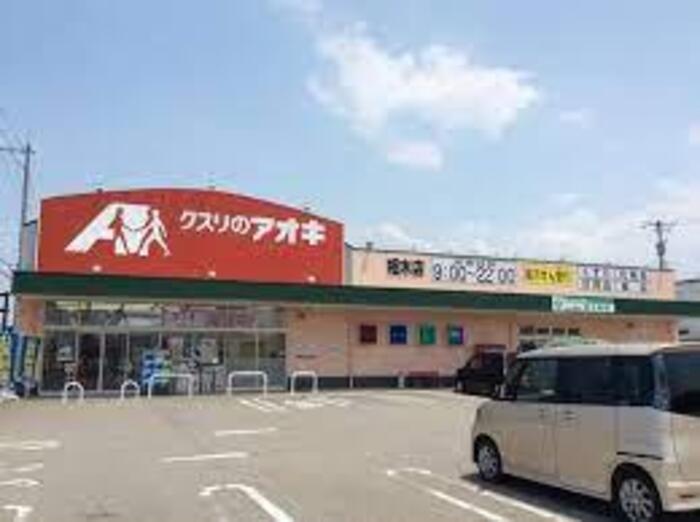 ドラックストア　クスリのアオキ松任新旭店（ドラッグストア）まで809m