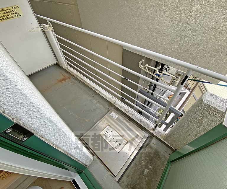 バルコニー　風当たりの良いバルコニーです。