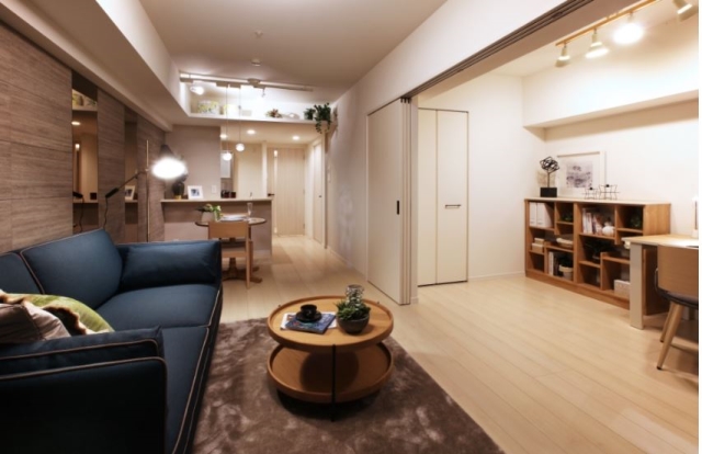 居室・リビング　LDKは8帖超えでゆったり