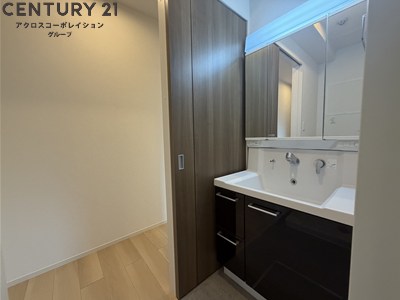 洗面設備　室内洗濯置場があります！