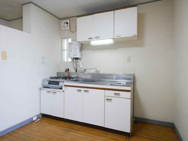 キッチン　ガスコンロ（2口）