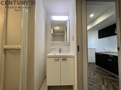 洗面設備　独立洗面化粧台付き☆