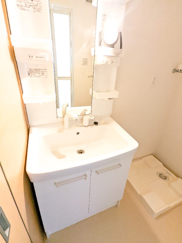 洗面設備　図面と現状に相違がある場合には現状を優先