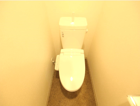 トイレ　※同マンション他部屋です。反転しています。