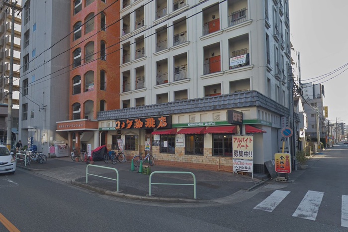 飲食店　コメダ珈琲新栄店（飲食店）まで405m