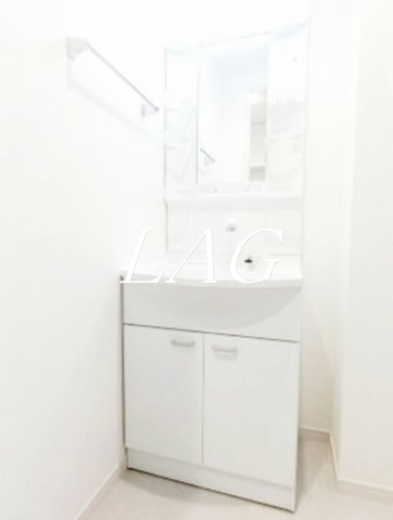 洗面設備　洗面台です。