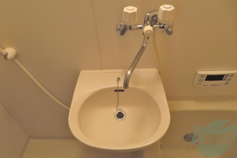 洗面設備　洗面はこちらです。歯磨きもバッチリＯＫですよ。