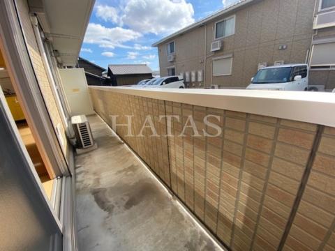 バルコニー　同物件別部屋です