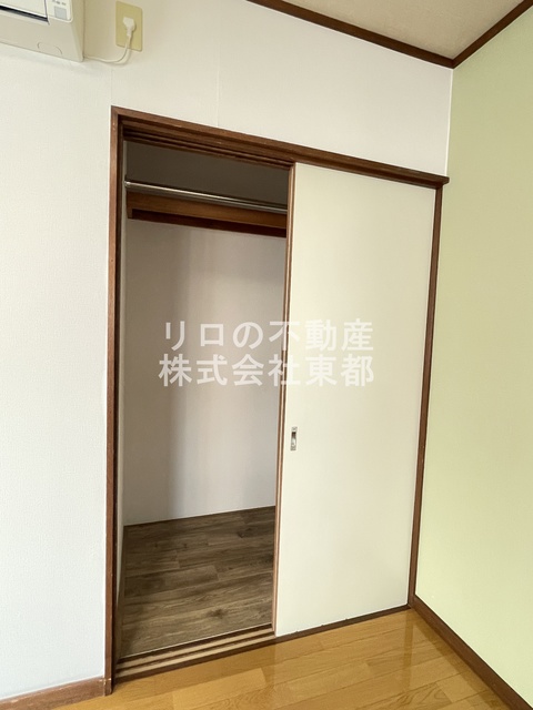 収納　奥行のある収納付です！増えがちな荷物をもスッキリ収納できます