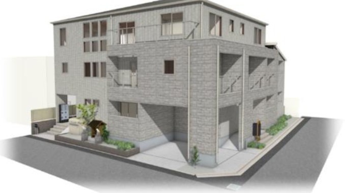 建物外観　外観パースです。