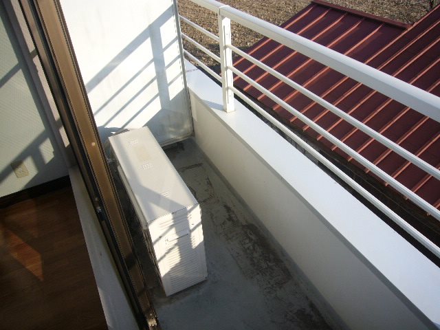 バルコニー　202号室写真使用