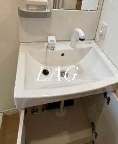 洗面設備　洗面台です。