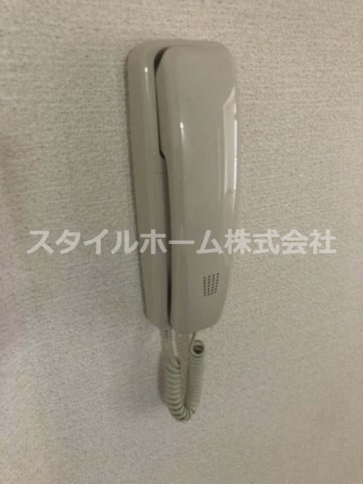 セキュリティ　インターホンです。