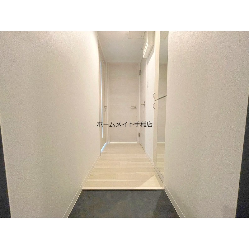 玄関　玄関スペース、シューズボックス付きです♪