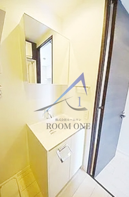 洗面設備　洗面台です。