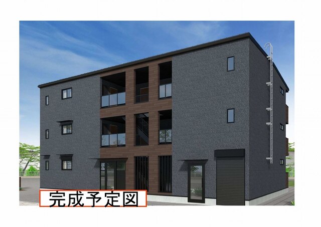 建物外観　完成パース
