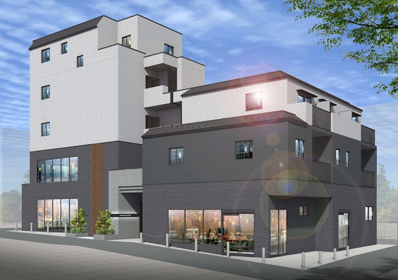 建物外観　外観パースです。