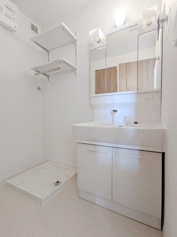 洗面設備　図面と現状に相違がある場合には現状を優先