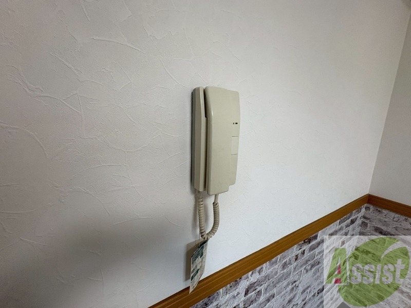 セキュリティ　来客時にはこちらのチャイムが鳴りますよ。