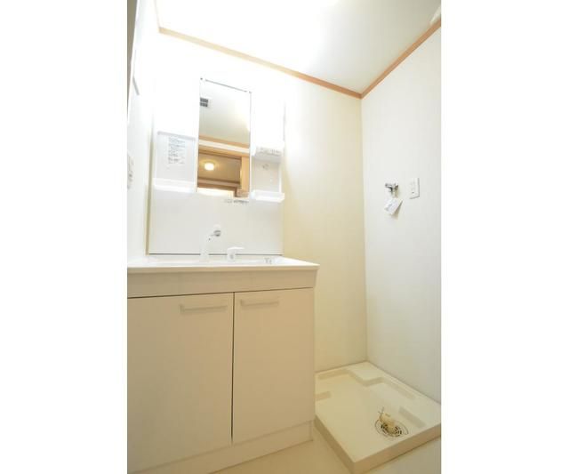 洗面設備　広々独立洗面台