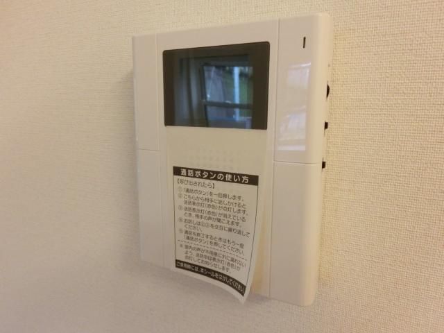 セキュリティ　モニター付きインターフォン