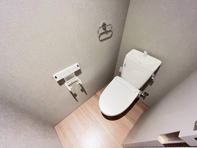 トイレ　清潔感のあるトイレです