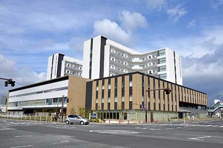 病院　地方独立行政法人岡山市立総合医療センター岡山市立市民病院（病院）まで1101m