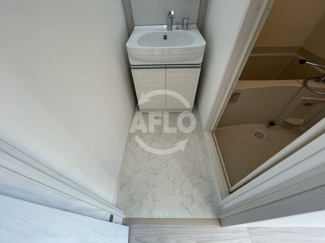 洗面設備　サムティ福島Rufle(ルフレ)　洗面脱衣所