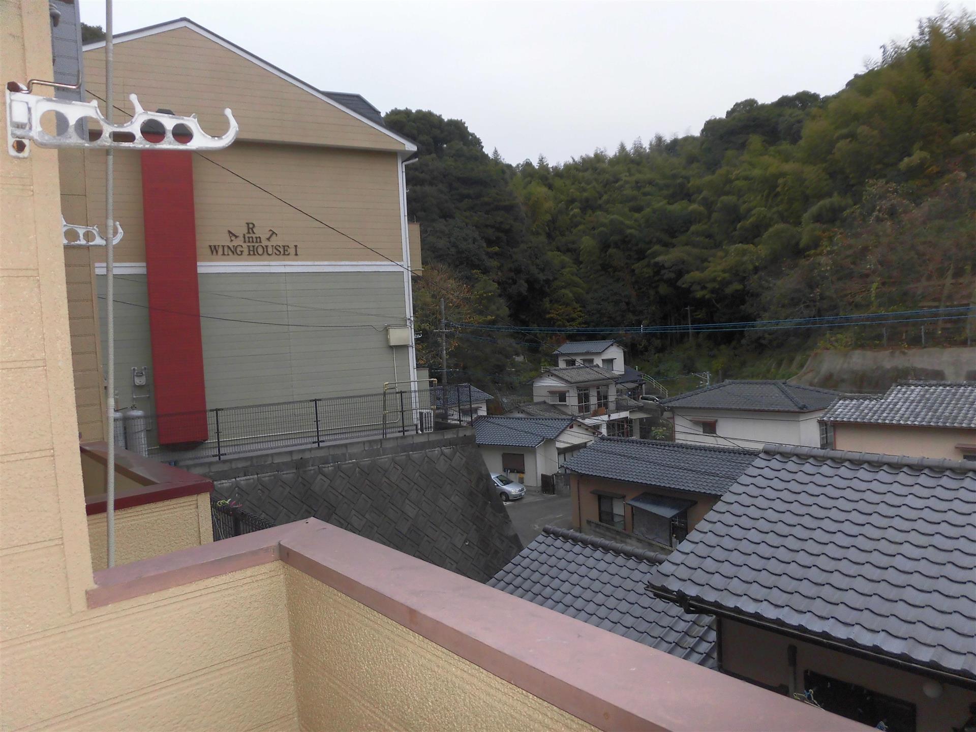 バルコニー　気持ちのいいバルコニー付