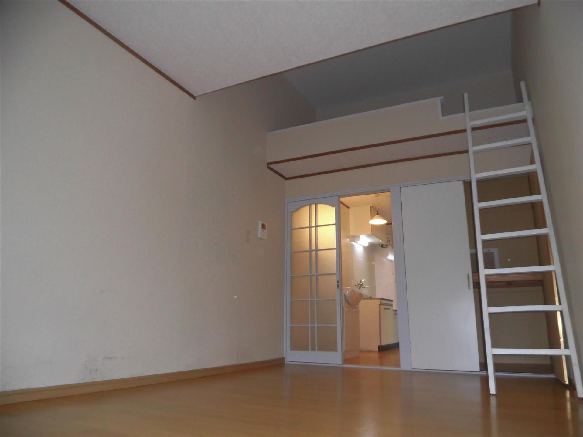 居室・リビング　ロフト付で収納スペースばっちりです。