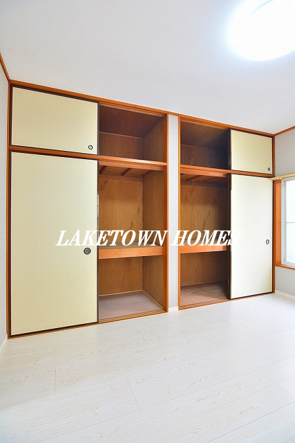 収納　洋室の収納です。