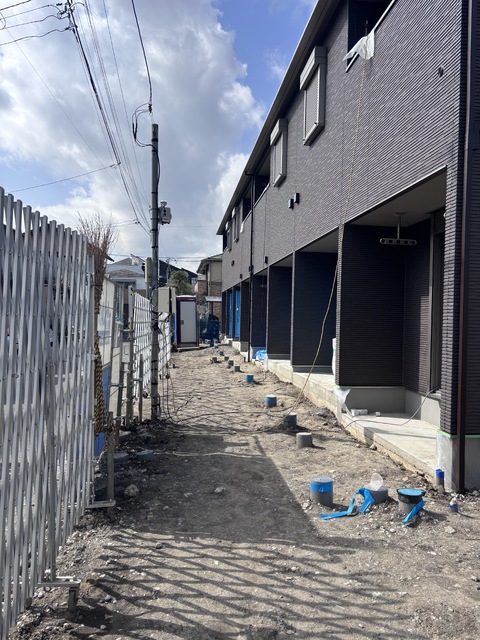 駐車場　※建築中です