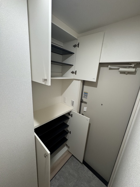 収納　玄関の下駄箱収納