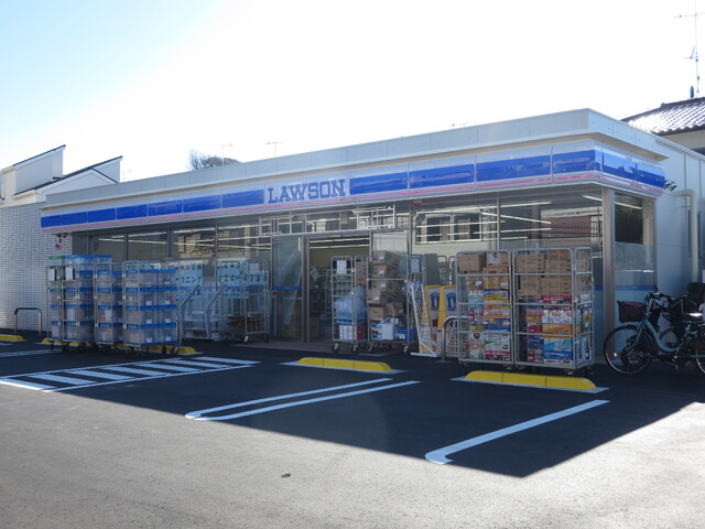 コンビニ　ローソン栄上郷店（コンビニ）まで600m